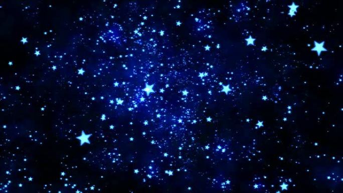太空穿越恒星形状-环蓝色