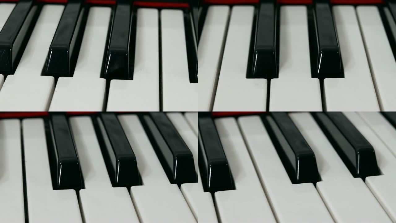 钢琴键盘幻灯片