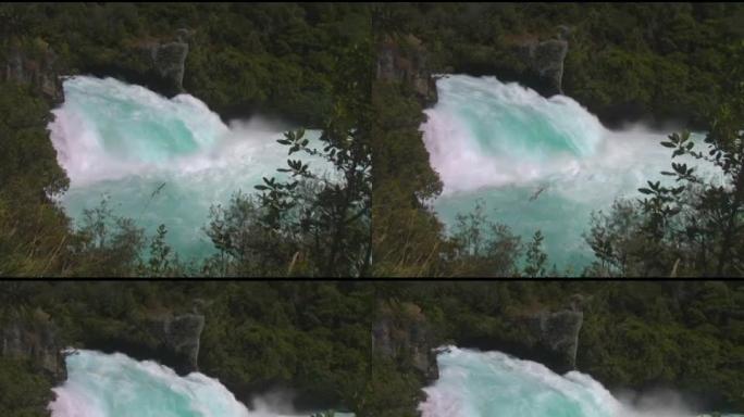 新西兰胡卡瀑布