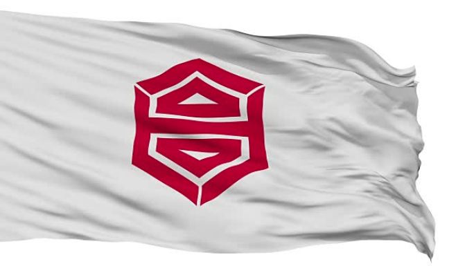 高知首都孤立地挥舞着旗帜