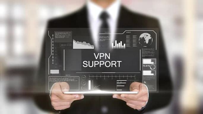 VPN支持、全息未来界面概念、增强虚拟现实