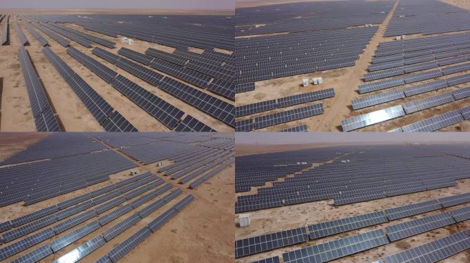 太阳能发电厂 光电 太阳能板 新型能源