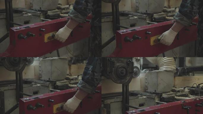 木工: 切割和研磨薄片的机械和设备