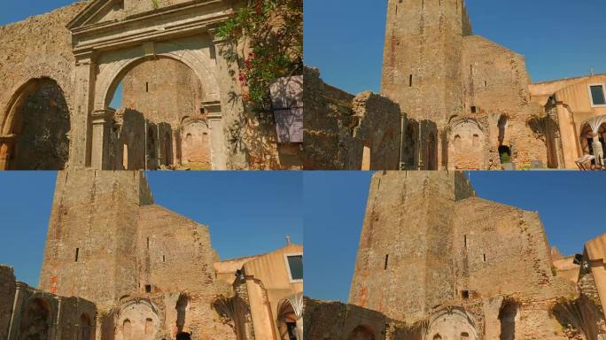 Gimbal电影拍摄了葡萄牙Palmela城堡 (Castelo de Palmela) 内废墟中的