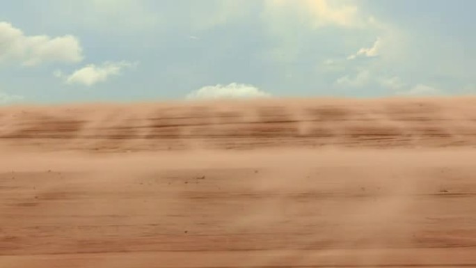 沙漠景观撒哈拉沙漠风吹沙干旱干燥沙丘沙漠吹沙景观