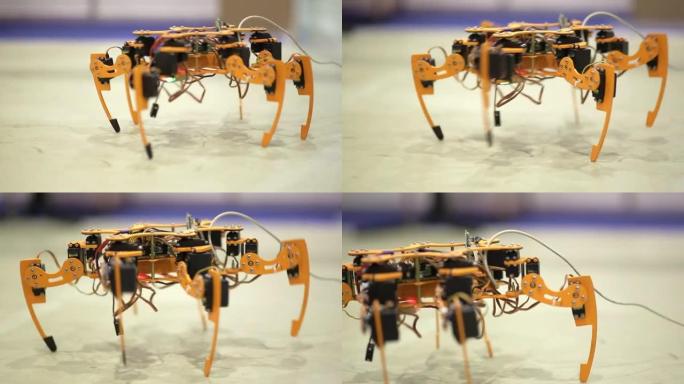 机器人蜘蛛展示了现代机器人技术的可能性