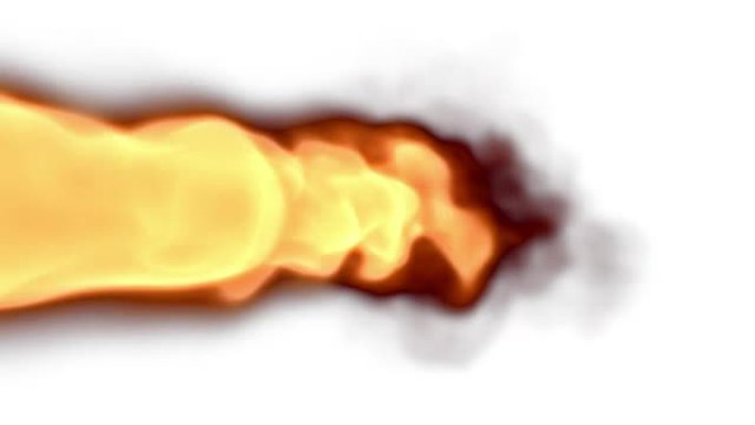 火焰喷射器对抗白色