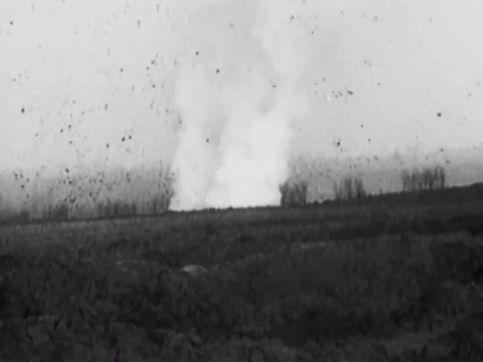1914年一战爆发 德军进攻 德军空袭