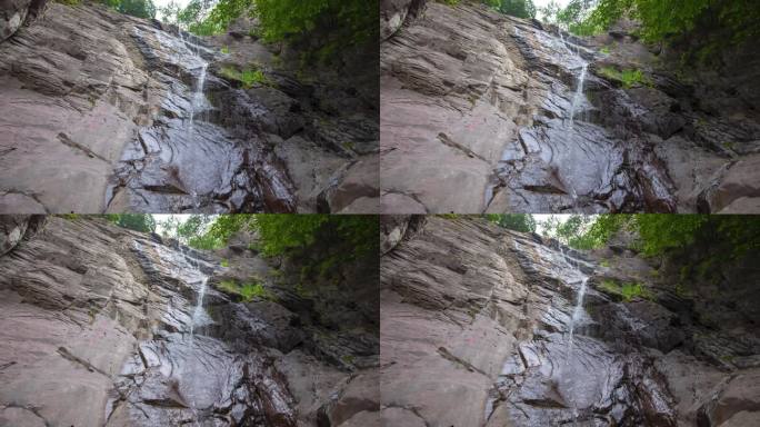 双龙峡第二瀑布延时视频