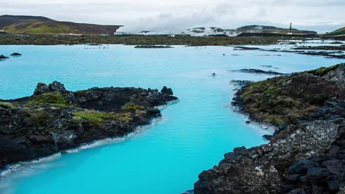 冰岛的蓝色泻湖冰岛的蓝色泻湖