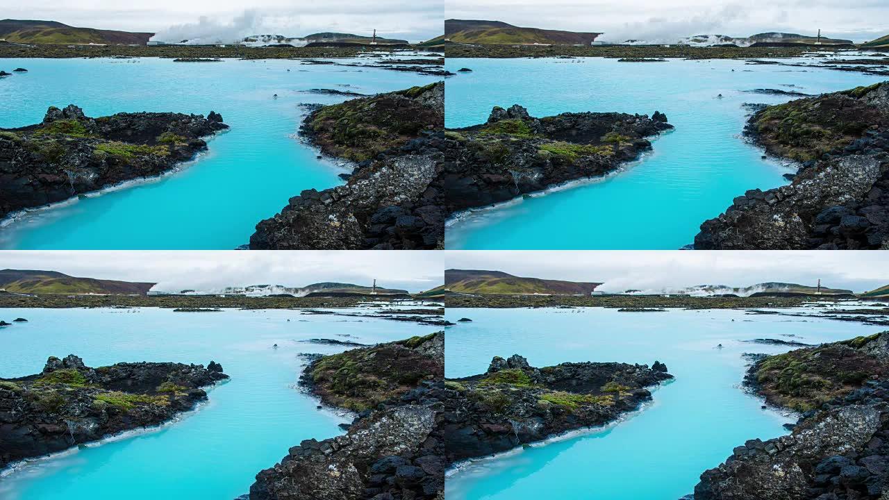 冰岛的蓝色泻湖冰岛的蓝色泻湖