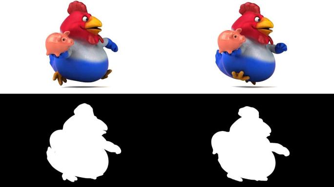 法国小鸡- 3D动画