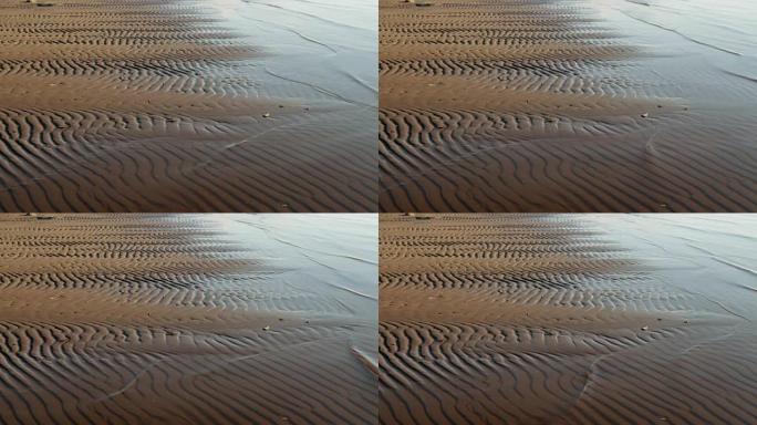 波浪形沙纹