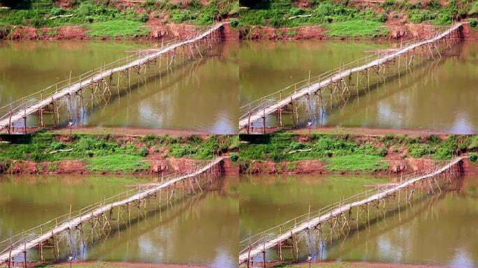 老挝琅勃拉邦空竹桥