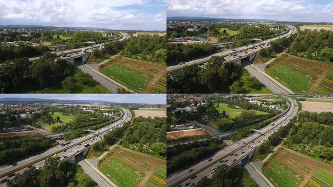 德国高速公路-鸟瞰图