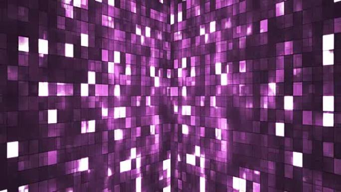 广播火光高科技广场墙，粉红色，抽象