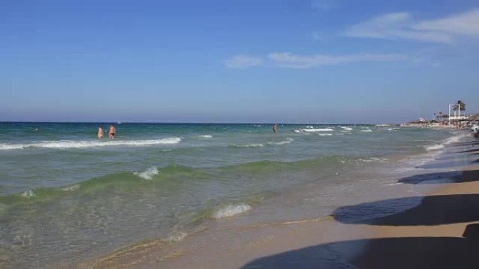 突尼斯的海滩