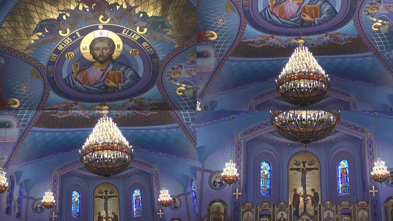 乌克兰东正教教堂蜡烛