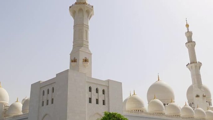 全景4k外的阿联酋主要清真寺
