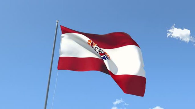 法属波利尼西亚的旗帜