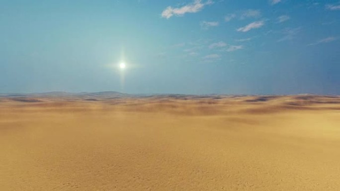 穿越非洲沙质沙漠的运动