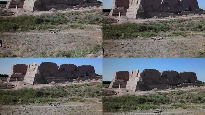 克孜勒卡拉要塞位于乌兹别克斯坦的古花剌子姆地区