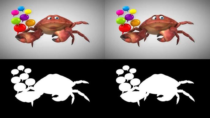 有趣的螃蟹-3D动画