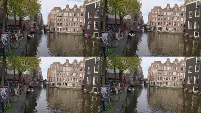 阿姆斯特丹市内的一条大运河