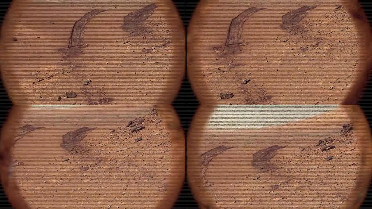 美国国家航空航天局好奇号火星车用毛刺和噪音拍摄火星表面-插图