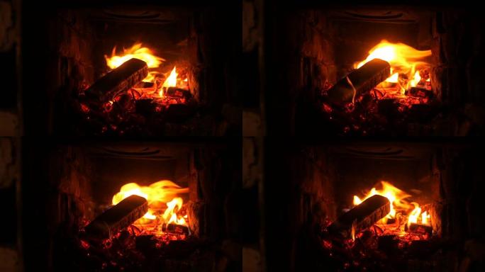 壁炉消防热水器加热舒适