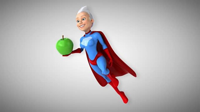 电脑动画-超级女人