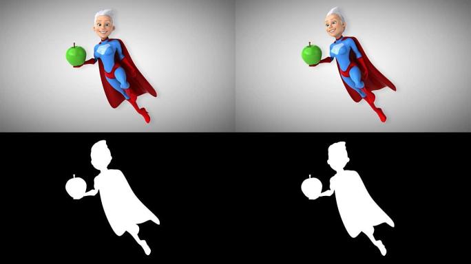 电脑动画-超级女人