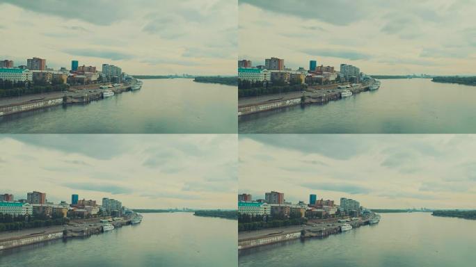 叶尼塞河是一条北方大河。在克拉斯诺亚尔斯克市