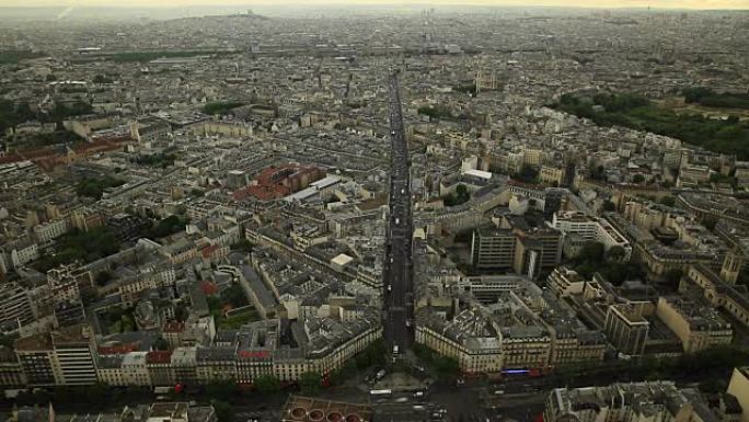 巴黎天际线景观