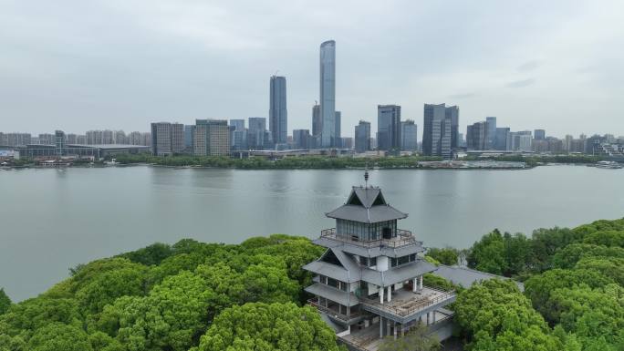 苏州金鸡湖景区