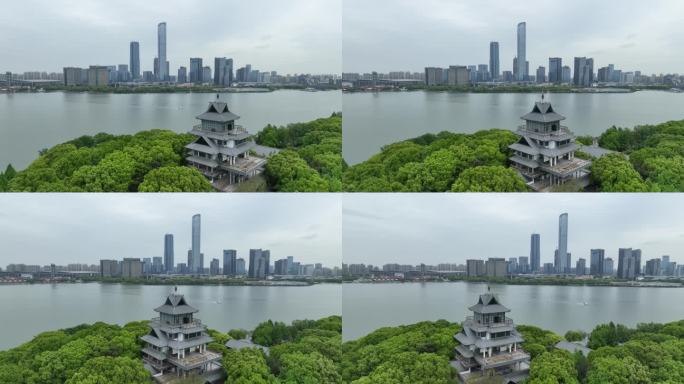 苏州金鸡湖景区