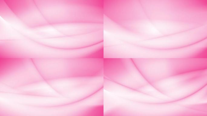 粉色流动波浪视频动画