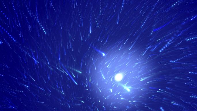 粒子星空 唯美星空 浪漫星空 4K