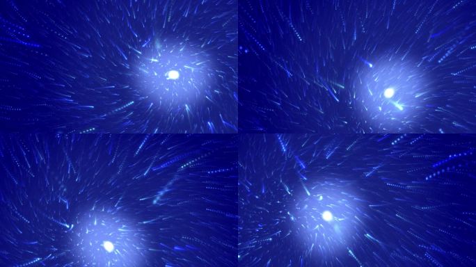 粒子星空 唯美星空 浪漫星空 4K