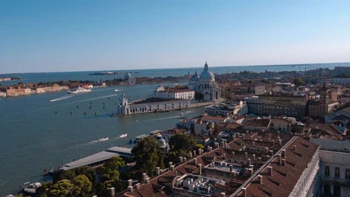 威尼斯市令人惊叹的鸟瞰图