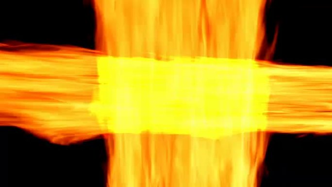 燃烧的火的抽象背景。火线。火烧动画。