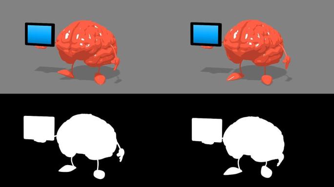 电脑动画-有趣的大脑