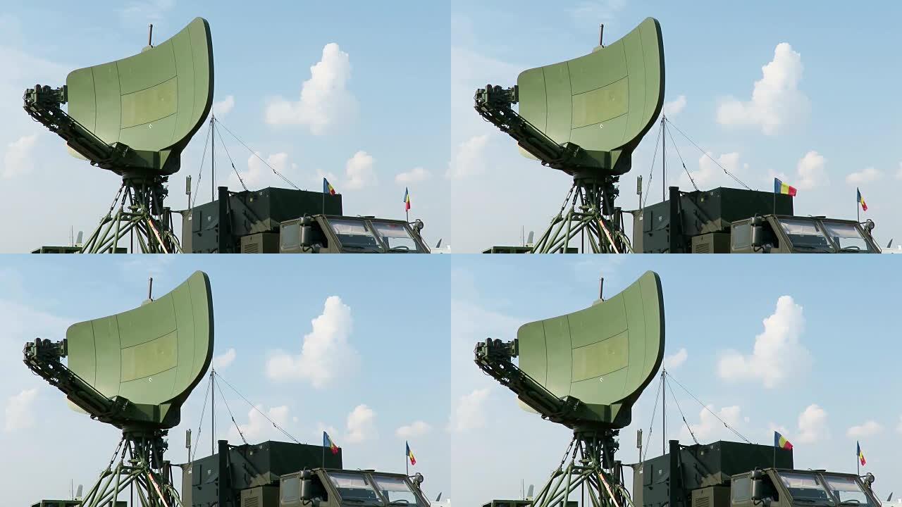 现代军事雷达具有远程目标定位能力，自主移动指挥单元