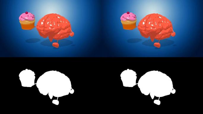 电脑动画-有趣的大脑