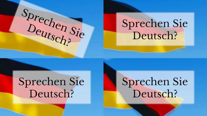 请说德语/您会说德语吗