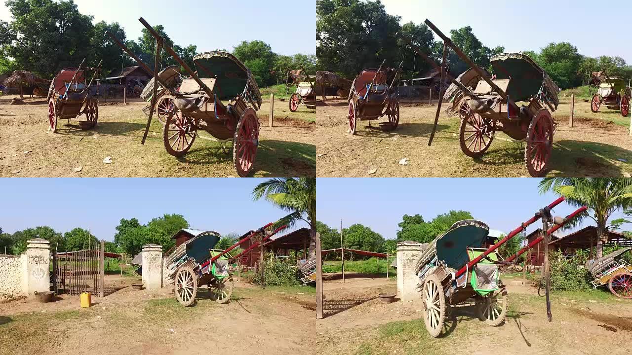 缅甸的马车