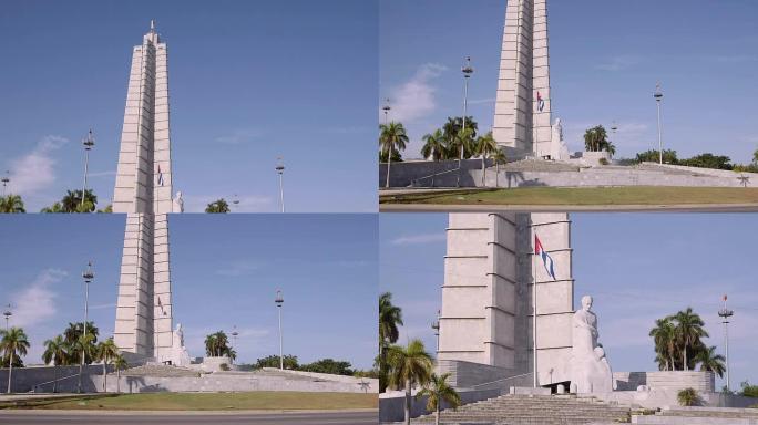 古巴、哈瓦那、革命广场、何塞·马蒂雕像