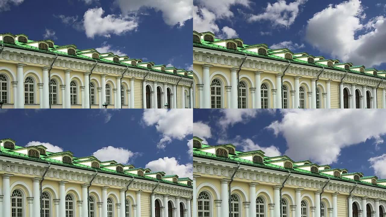 莫斯科的马内格展览馆。俄罗斯 (时间流逝)