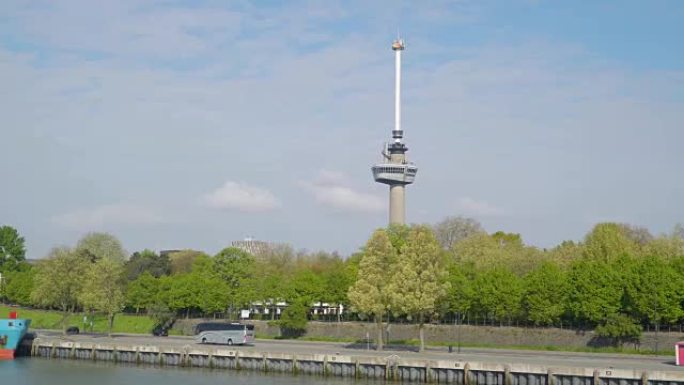 鹿特丹城内塔的景色
