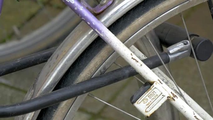 自行车4K FS700奥德赛7Q的车轮的一部分